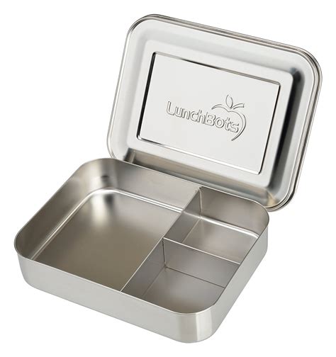 stainless steel compartment lunch boxes|stainless steel reusable lunch containers.